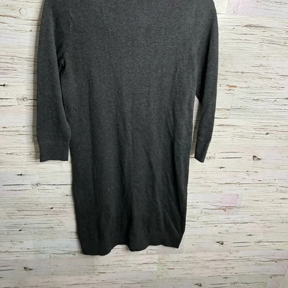 Nine West gray lace up  knit dress size small - Picture 8 of 9